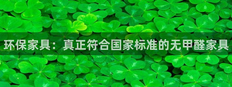 沐鸣app怎样申请退款：环保家具：真正符合国家标准的无甲醛家