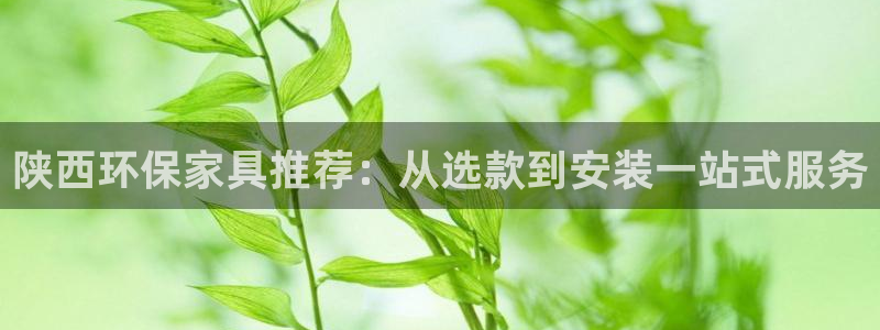 沐鸣平台代理登录网址：陕西环保家具推荐：从选款到安装一站式服